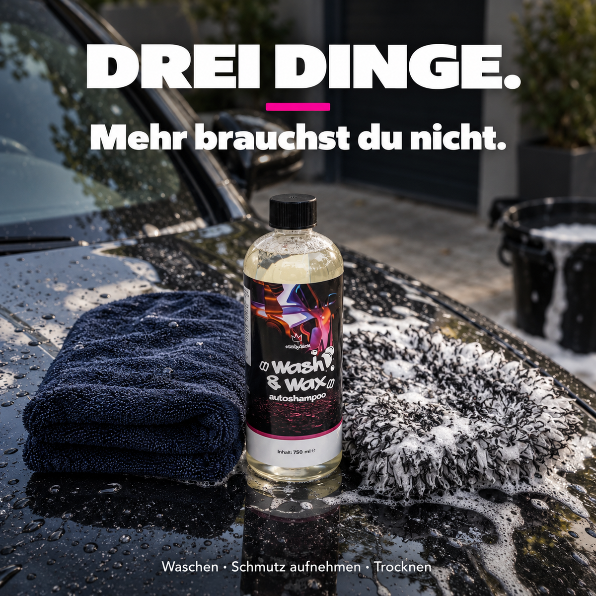 Autowäsche für Anfänger: So wäschst du dein Auto richtig von Hand