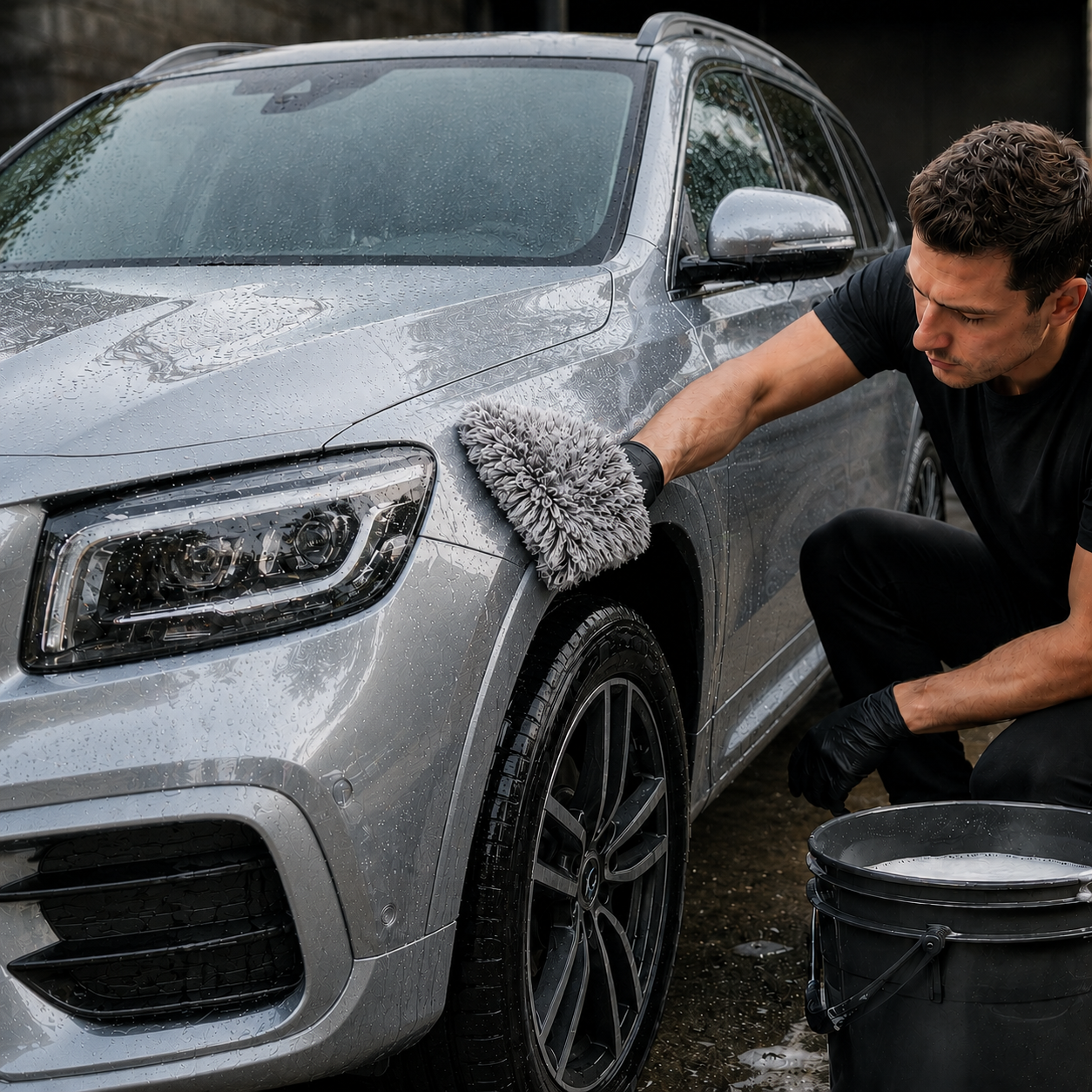 Auto waschen: Diese Fehler solltest du vermeiden