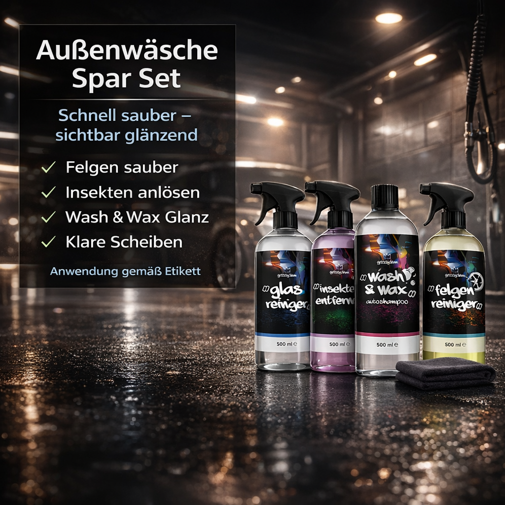 Außenwäsche Spar Set