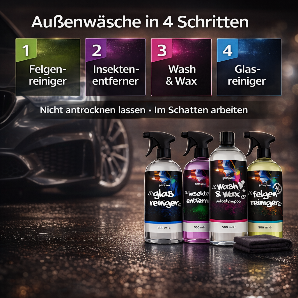 Außenwäsche Spar Set