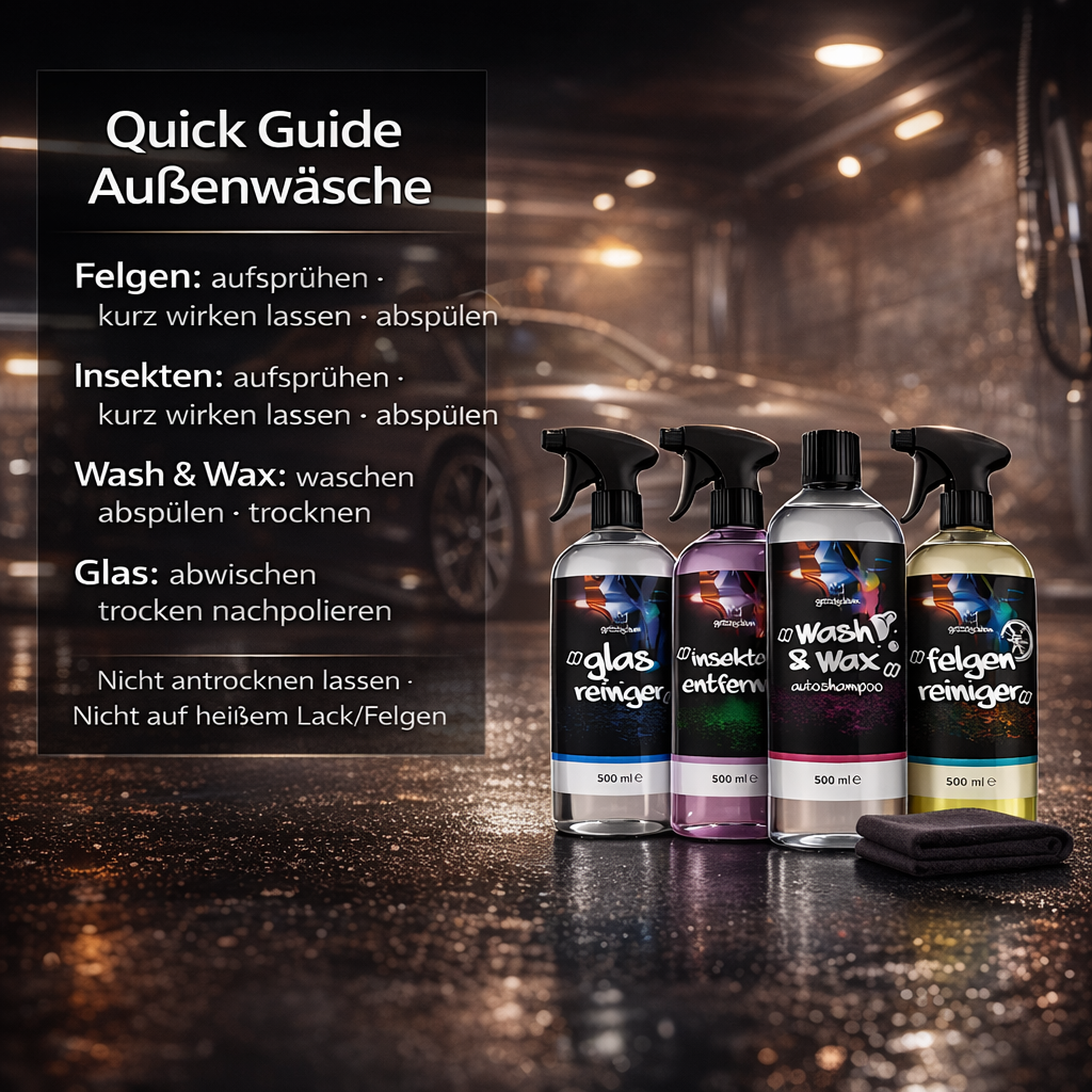 Außenwäsche Spar Set