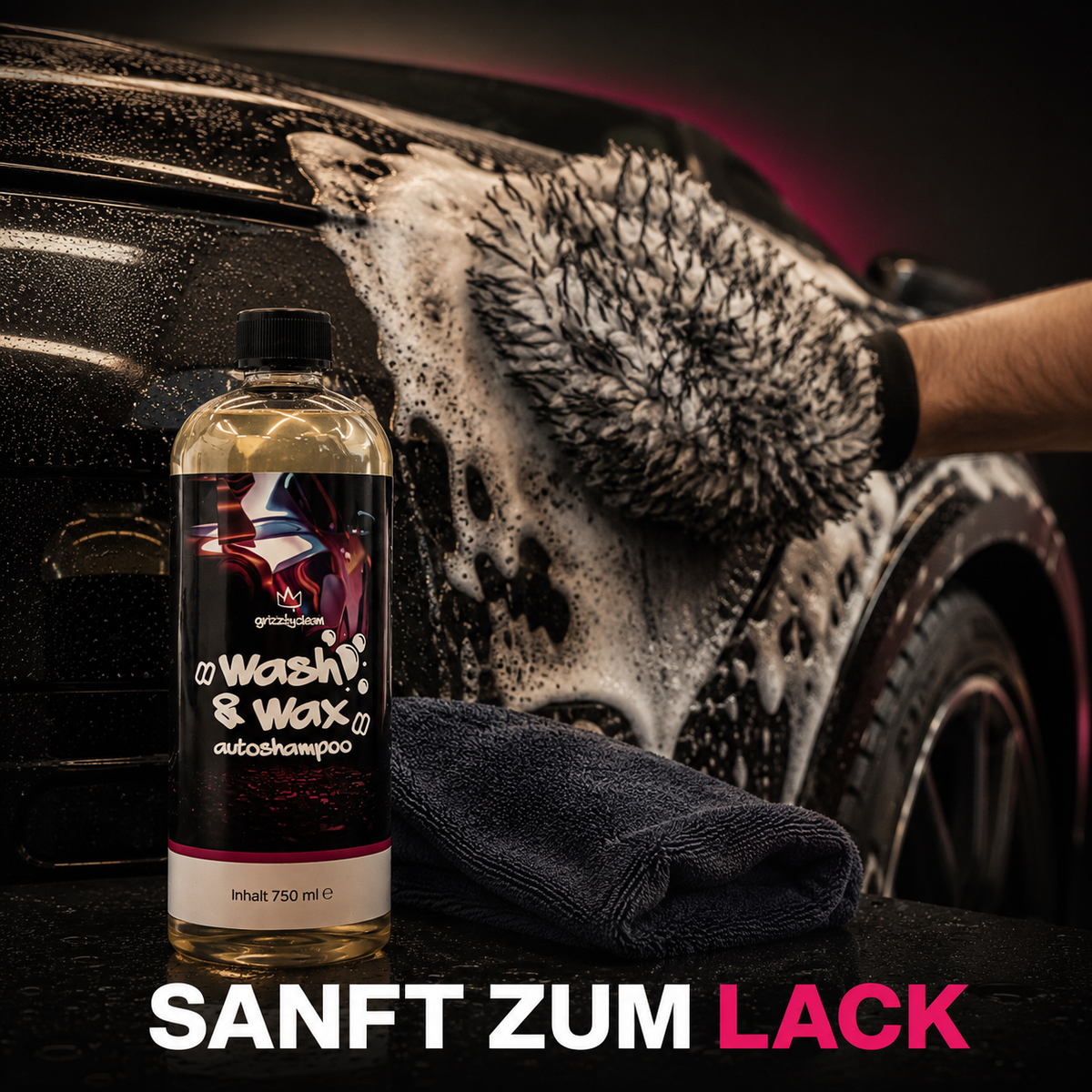 GrizzlyClean Außenwäsche Starter Set