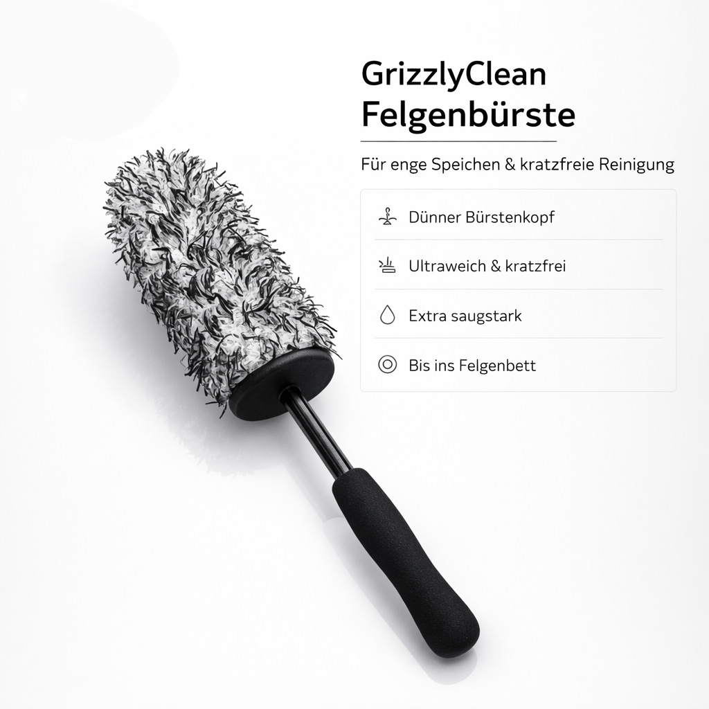GrizzlyClean Felgenbürste