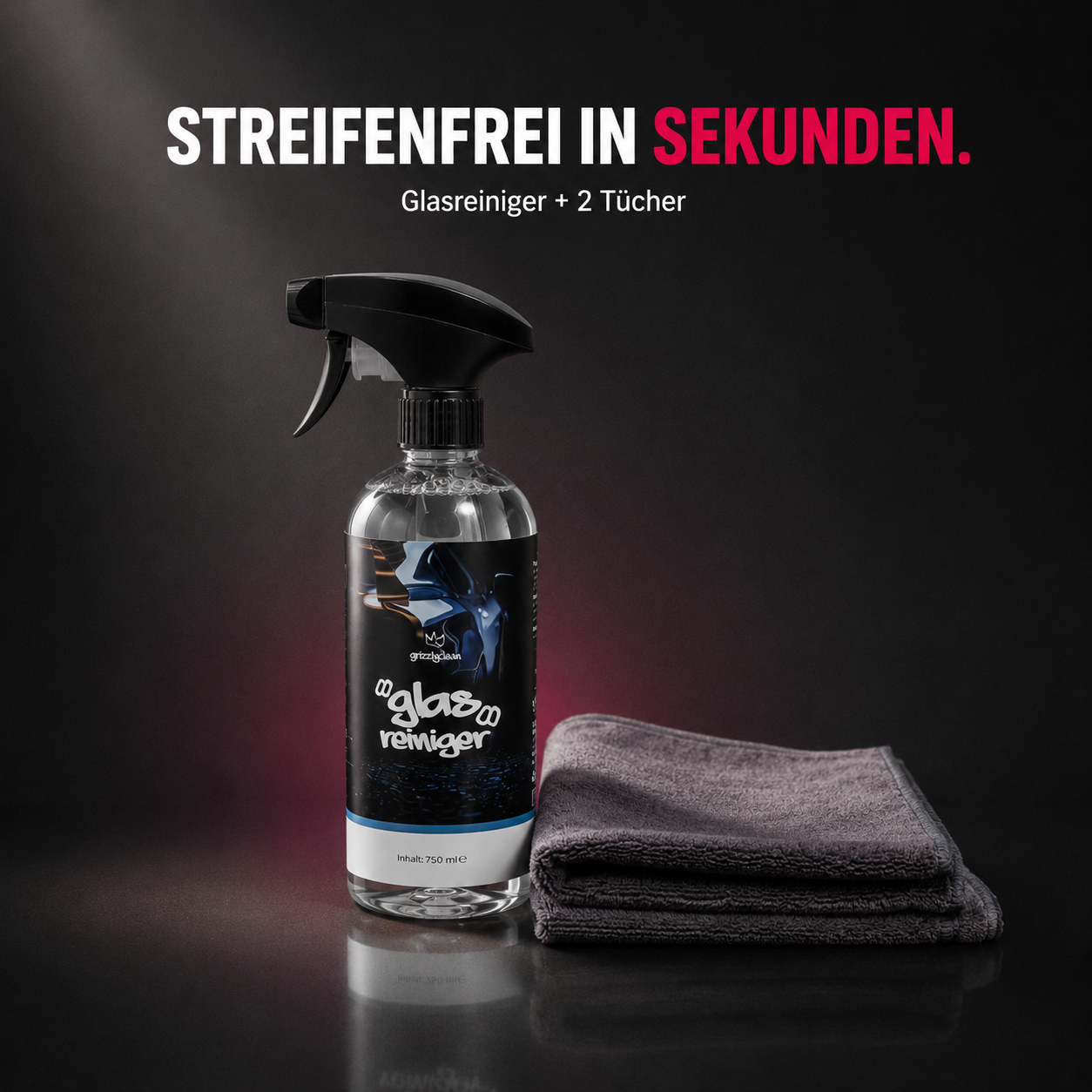 GrizzlyClean Glasreinigung Set