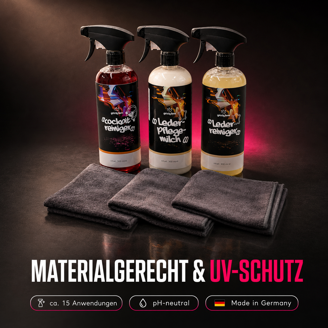 GrizzlyClean Leather Love Set