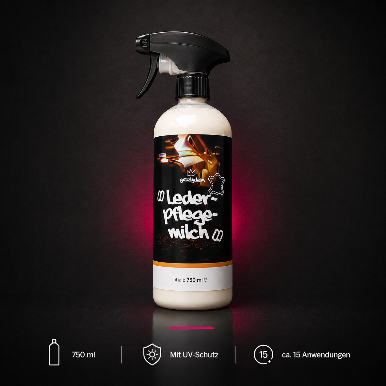 Leder-Pflegemilch Auto – Ledersitze pflegen, schützen & geschmeidig halten