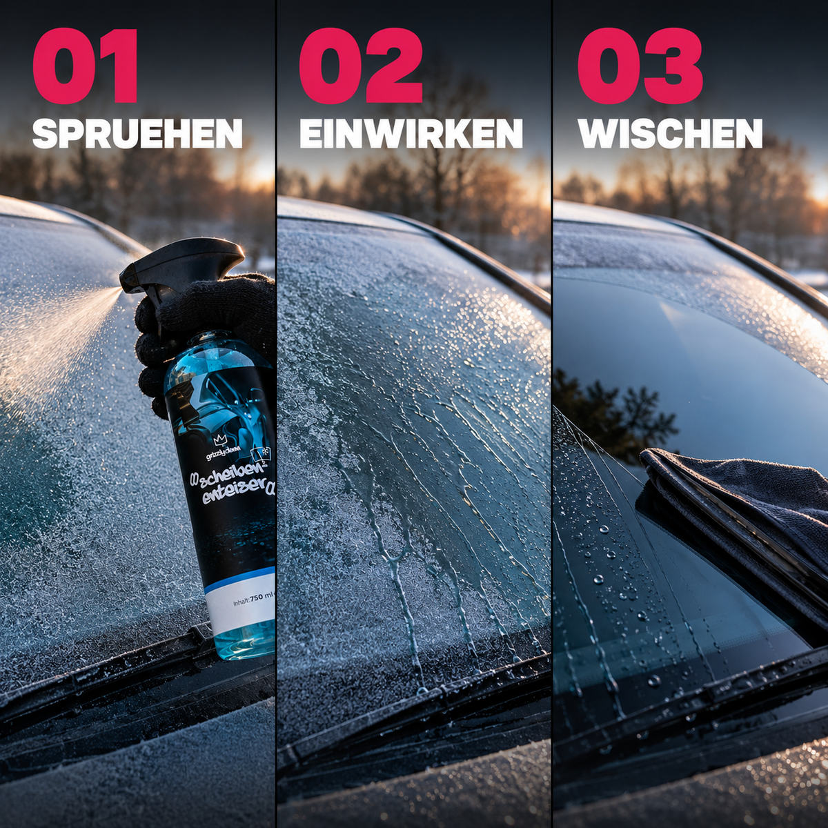 GrizzlyClean Scheibenenteiser