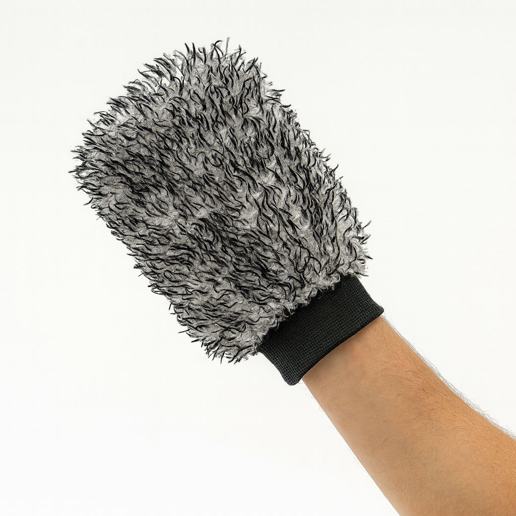 Microfaser Waschhandschuh