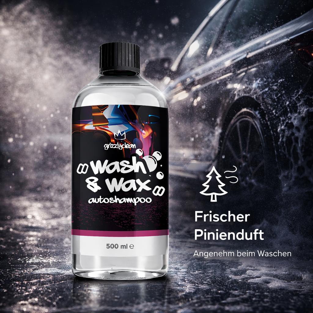 Autoshampoo mit Wachs