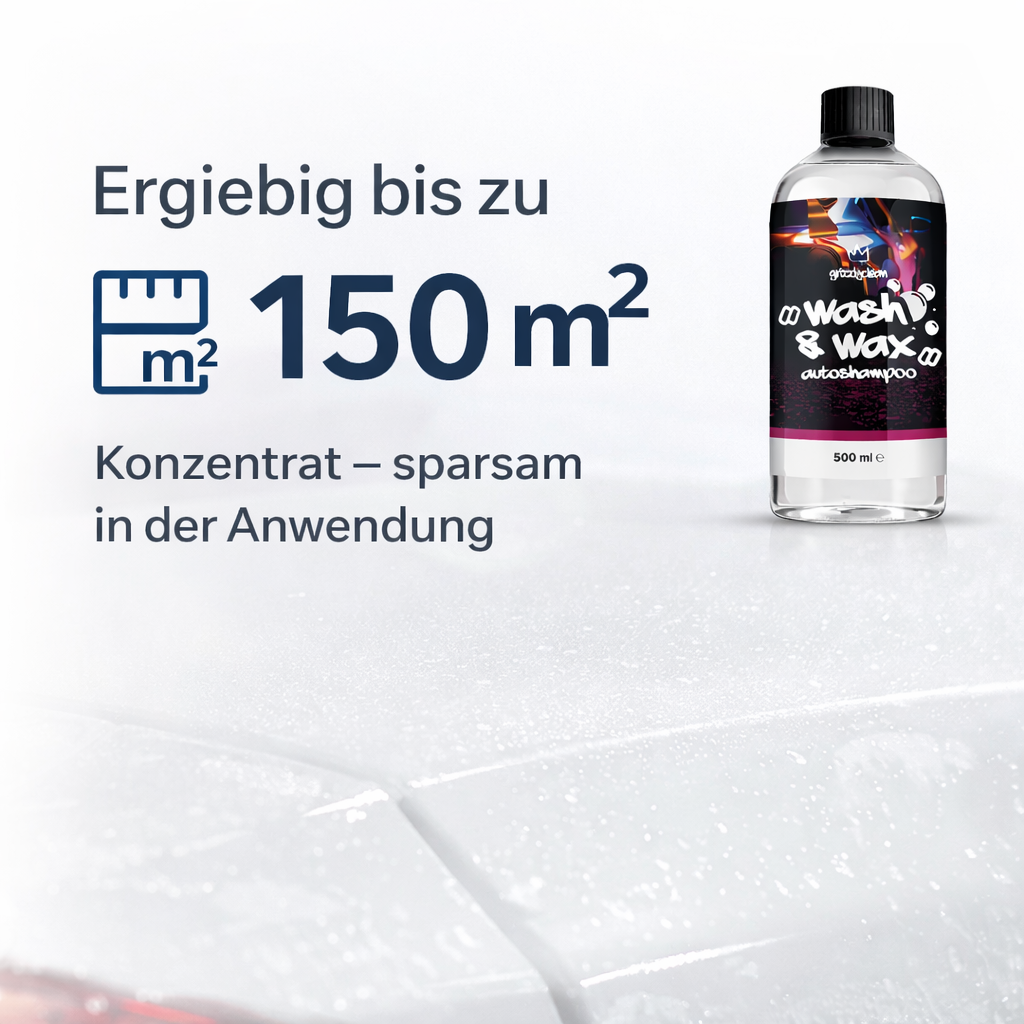 Autoshampoo mit Wachs