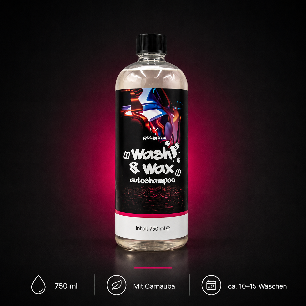 Autoshampoo mit Wachs – lackschonende Tiefenreinigung & Glanz in einem Gang