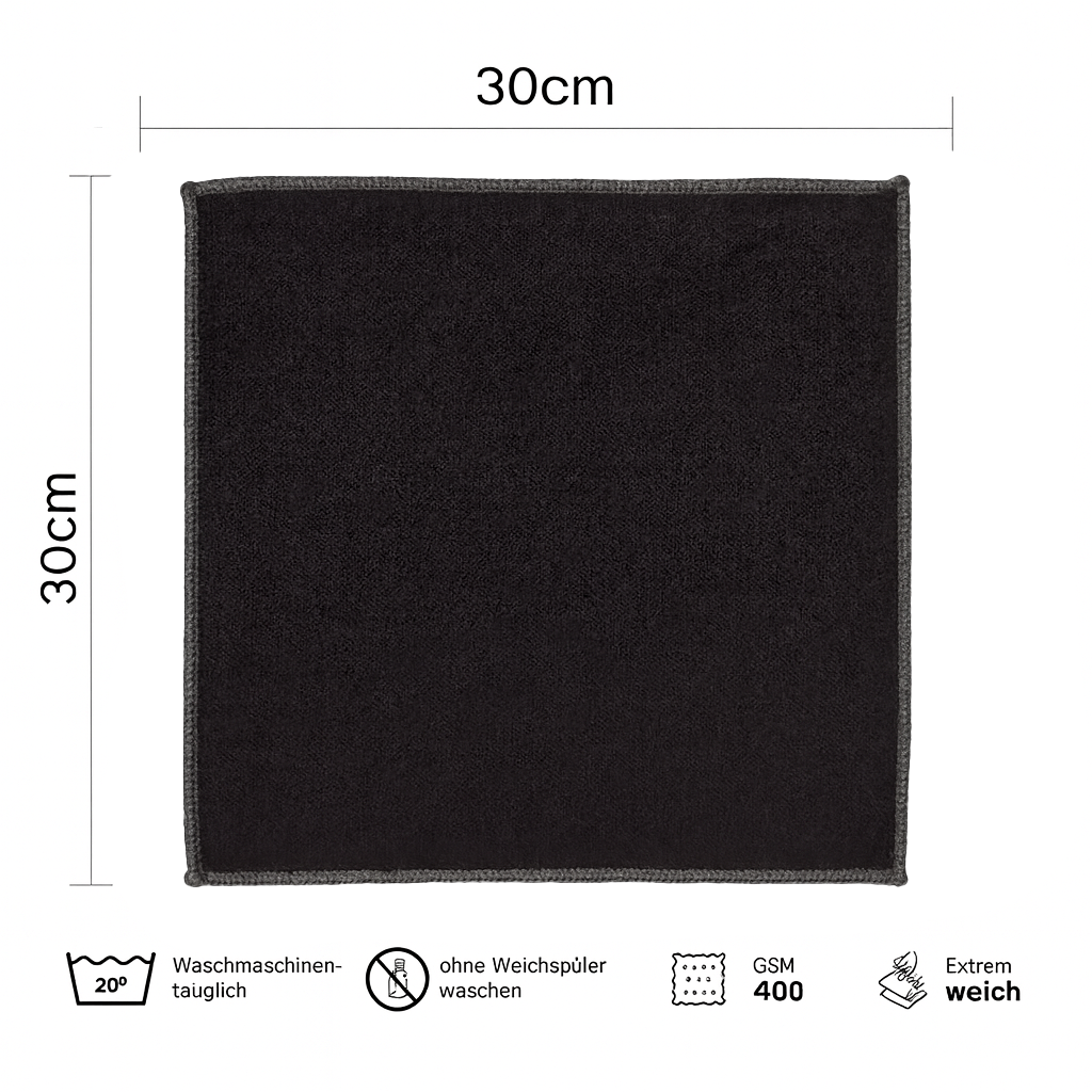 Microfasertuch 30x30 cm