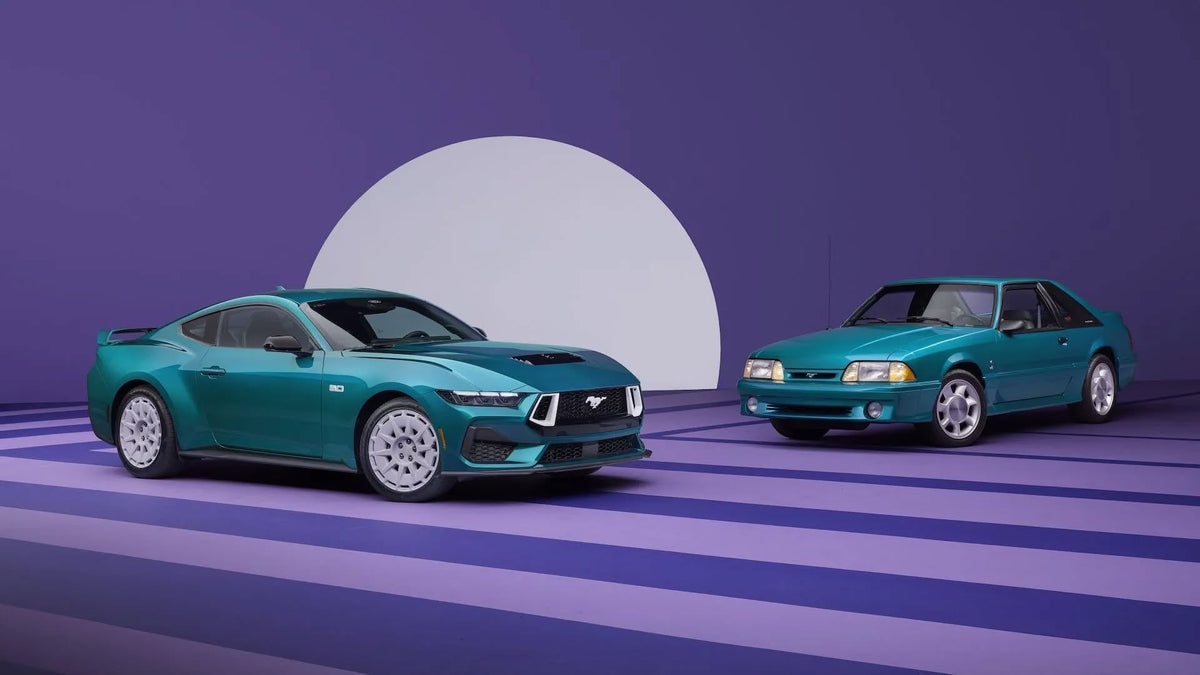 Mustang FX-Paket 2026: Fox-Body-Revival in Adriatic Blue