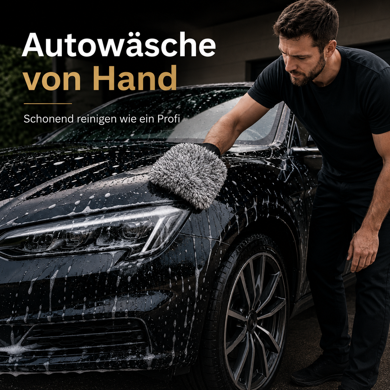 Autowäsche von Hand – So wäschst du dein Auto richtig