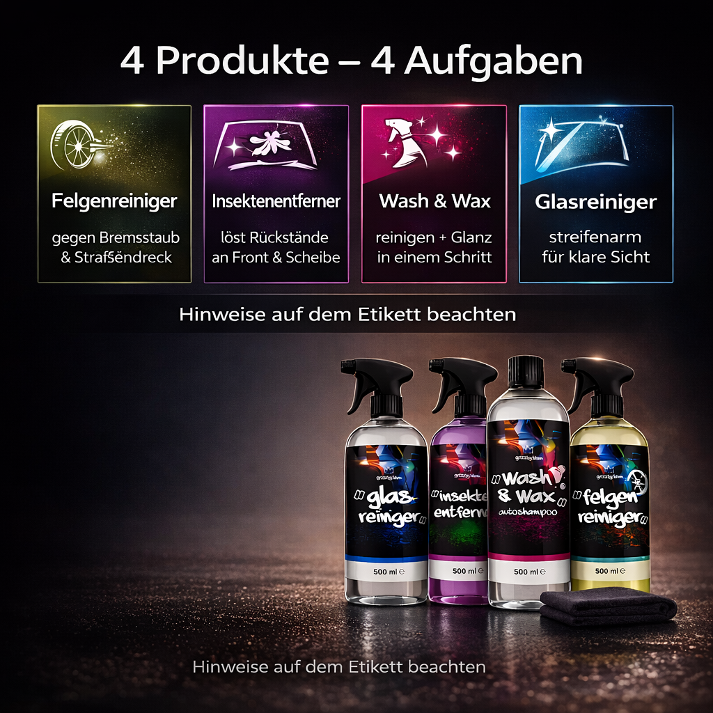 Außenwäsche Spar Set