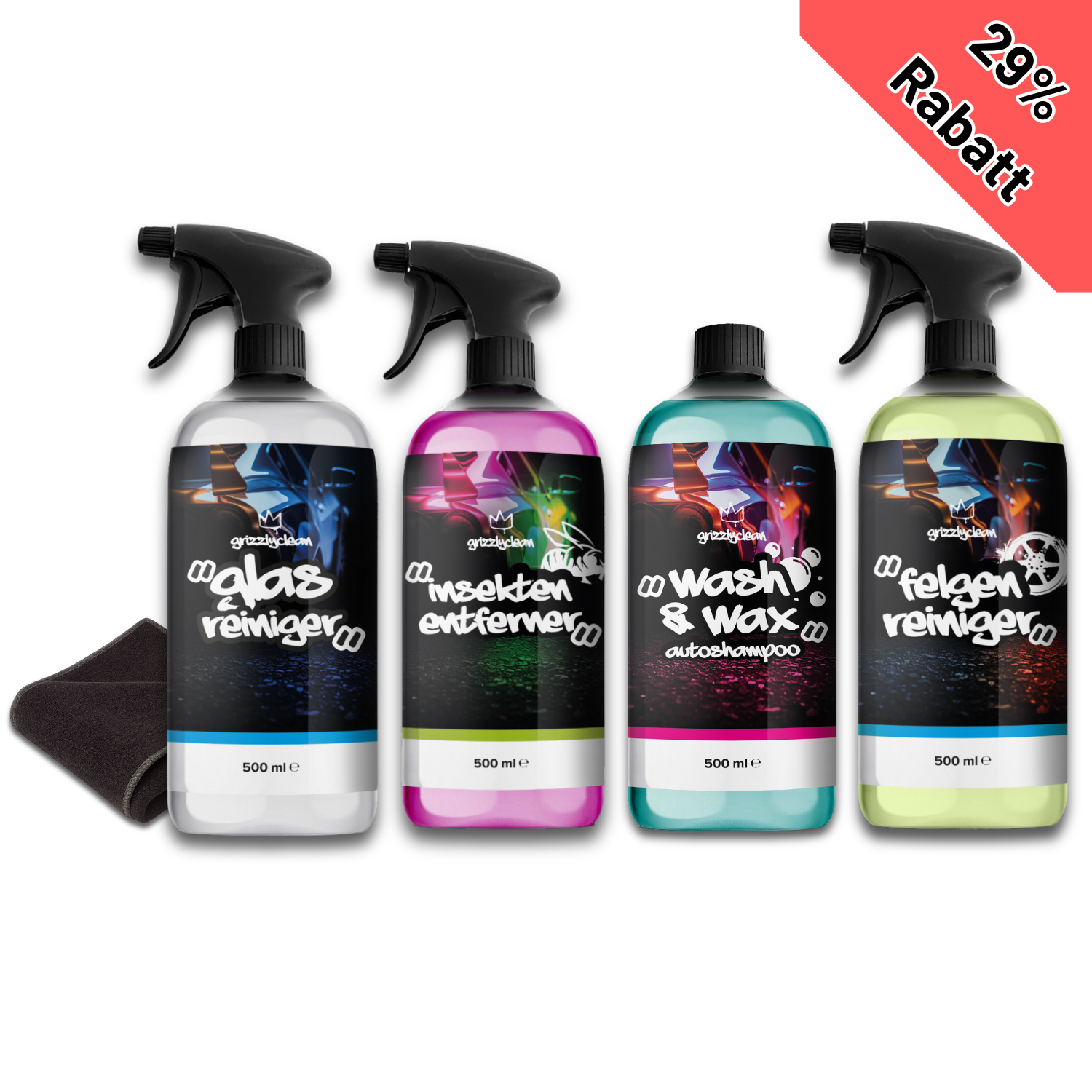 Außenwäsche Spar Set