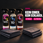 Auto Reinigungs Set ohne Wasser, 9 Teile