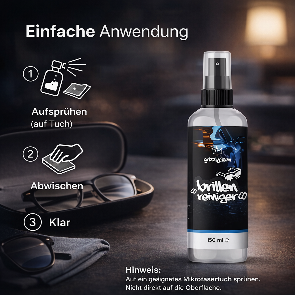 GrizzlyClean Brillenreiniger Spray