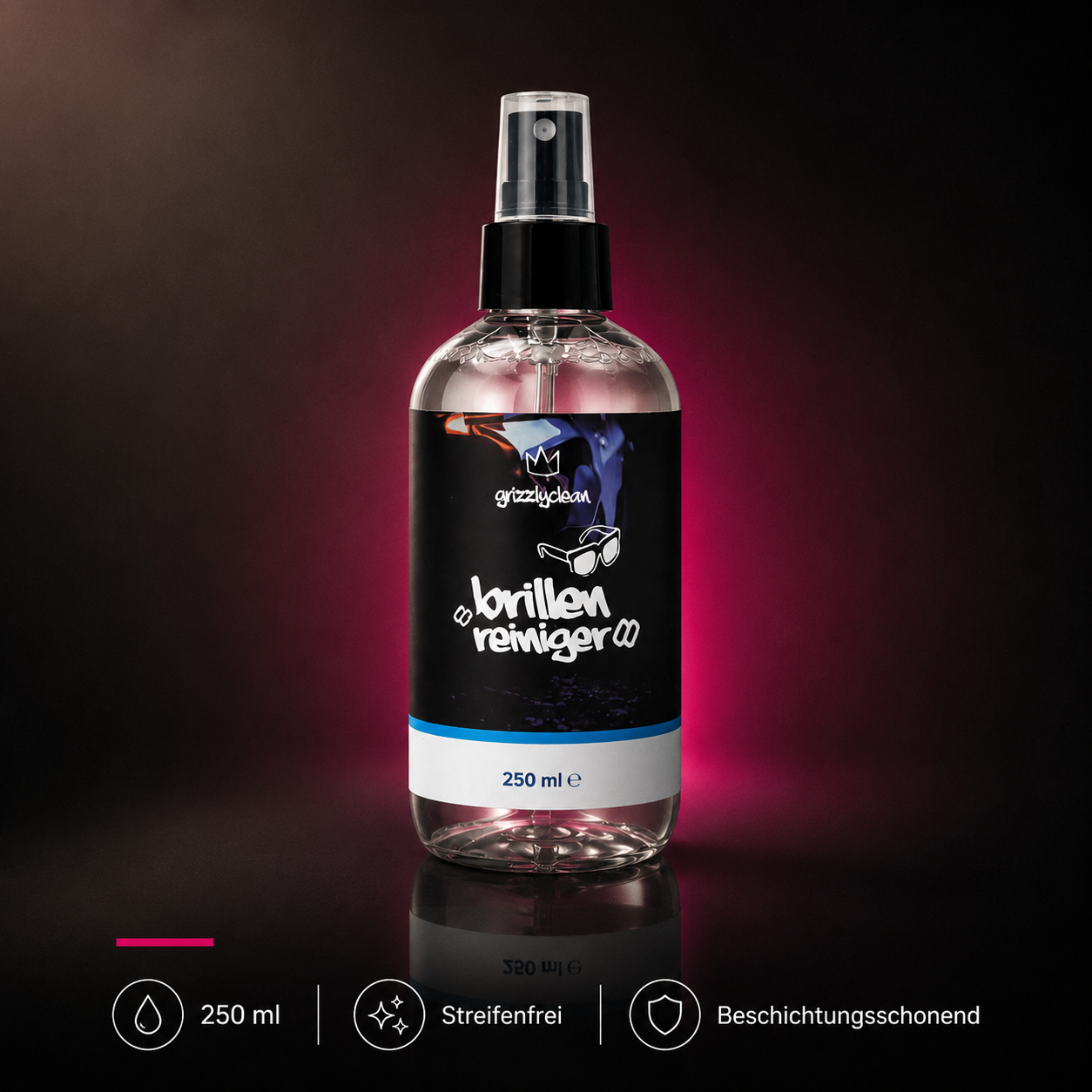 Brillenreiniger Spray – Brillengläser schlierenfrei reinigen