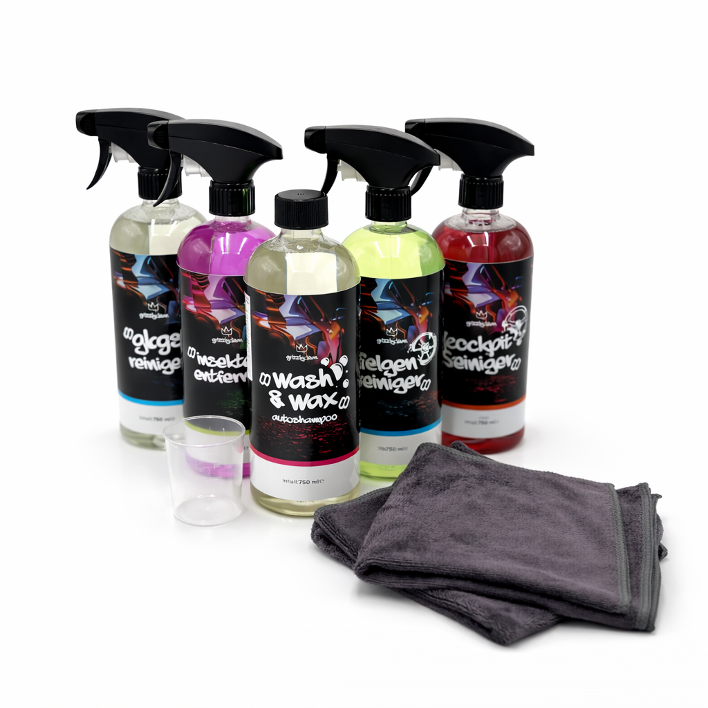 GrizzlyClean Auto Reinigungsset Innen & Außen
