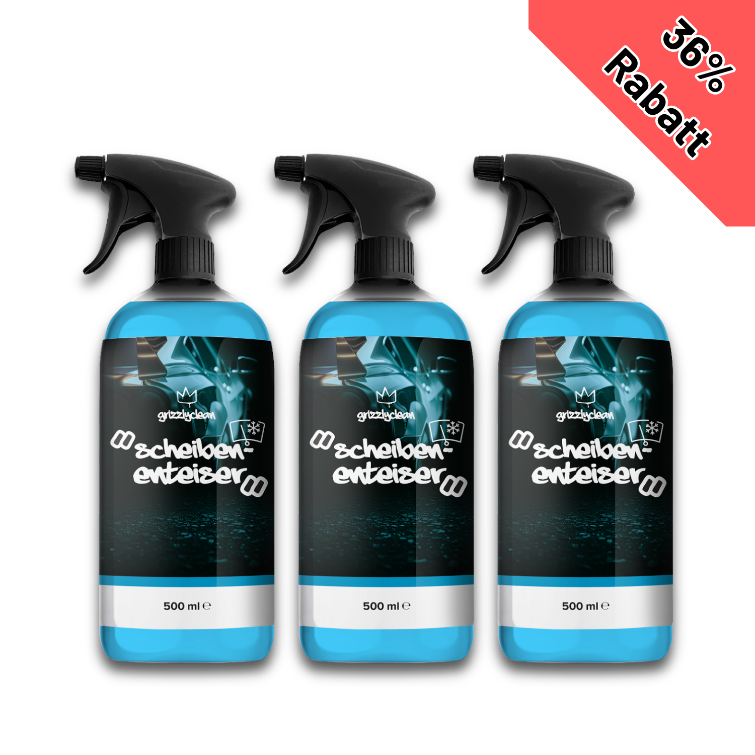 Scheibenenteiser Spar Set