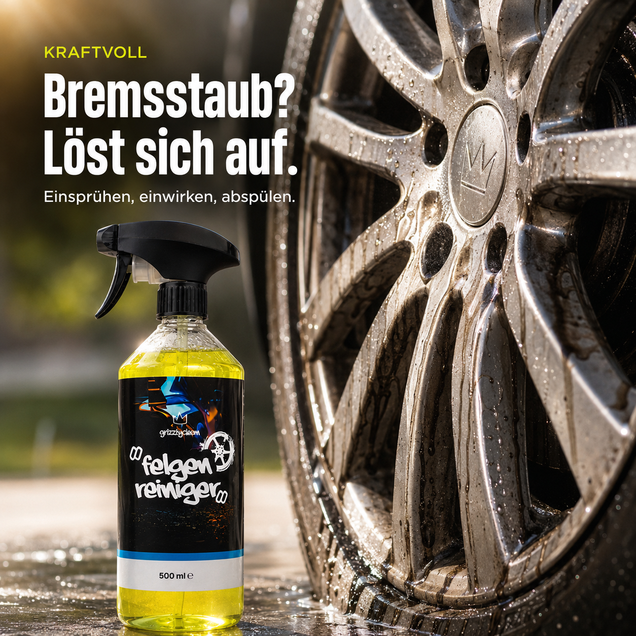 Felgenreiniger säurefrei – Bremsstaub von Alufelgen lösen ohne Schrubben