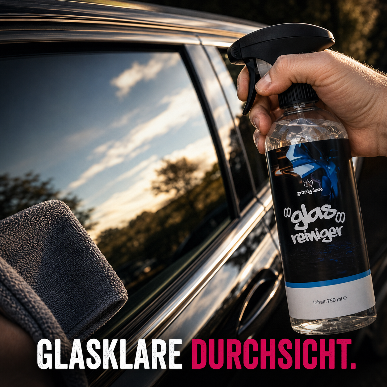 Autoglasreiniger – Scheiben streifenfrei reinigen, ammoniakfrei
