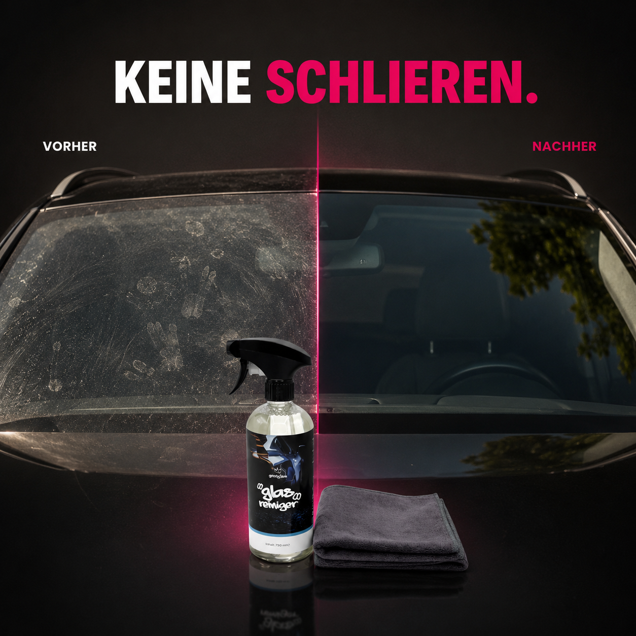 GrizzlyClean Glasreinigung Set