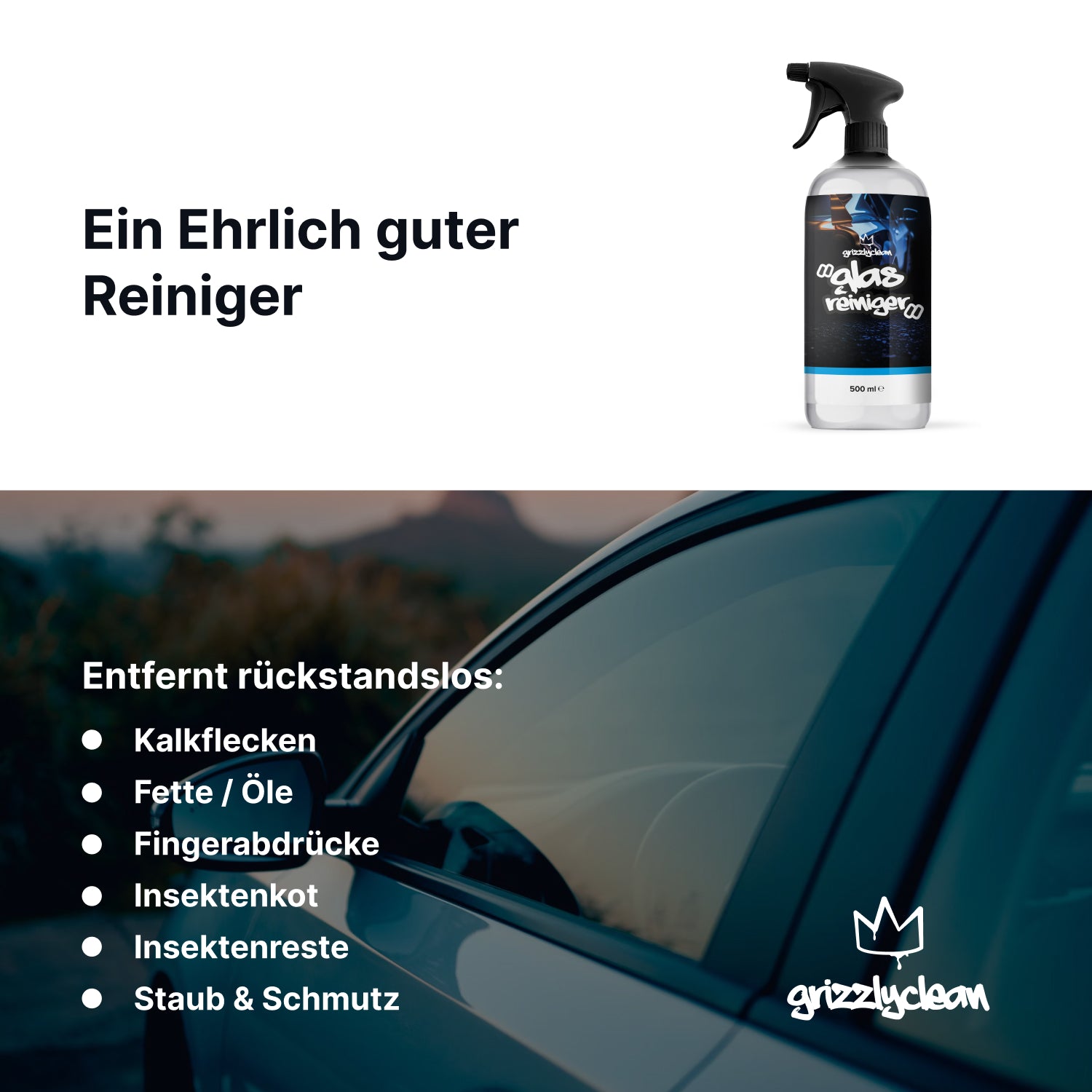 Glasreiniger Auto
