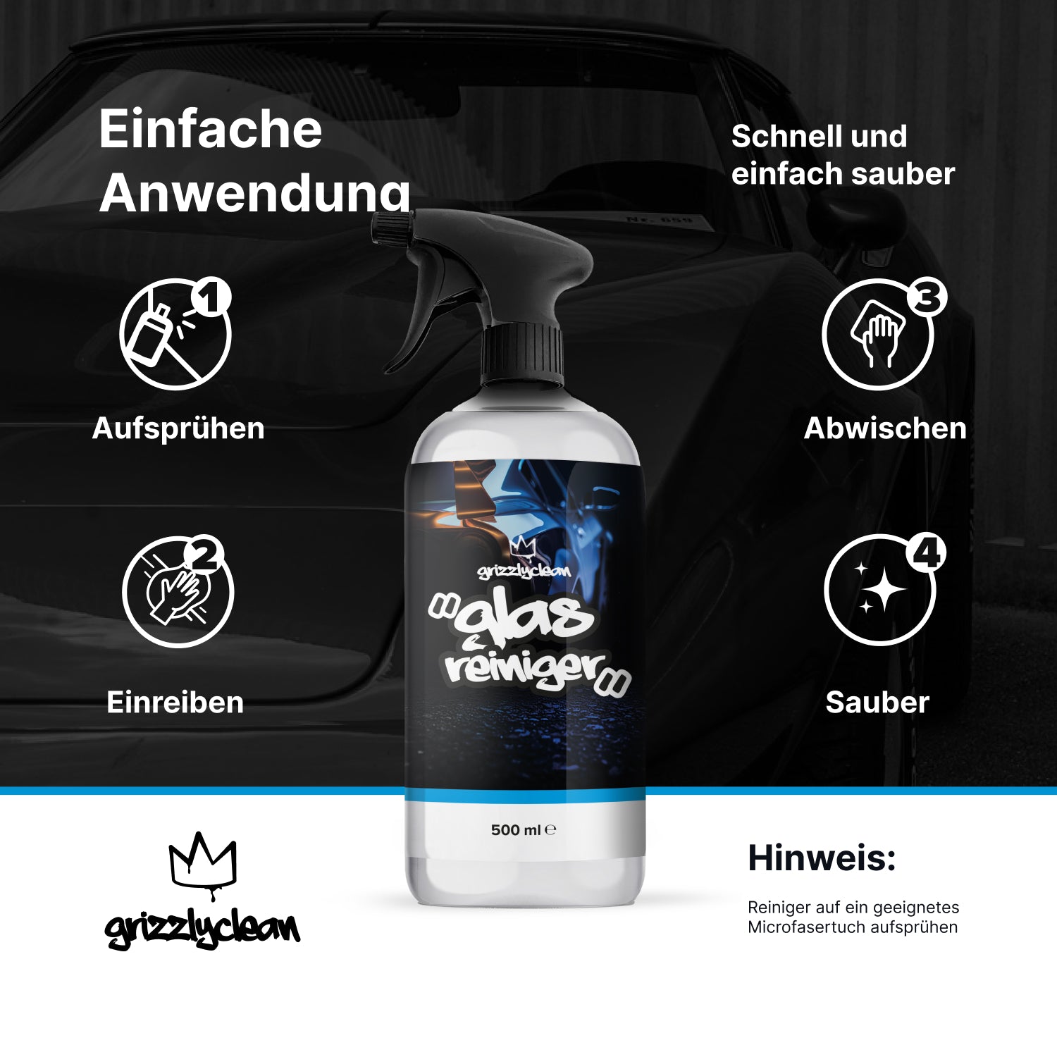 Glasreiniger Auto