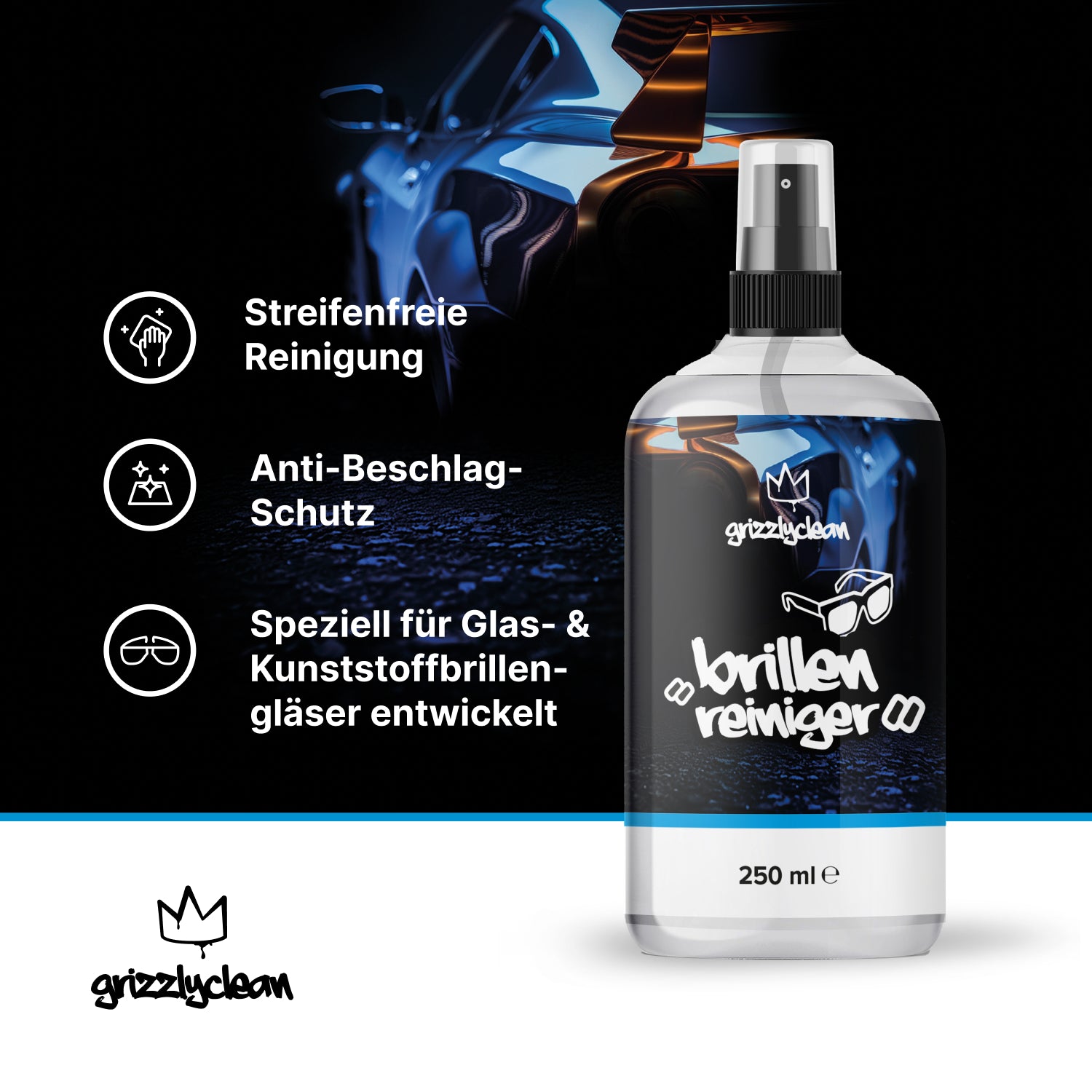 Brillenreiniger Spray