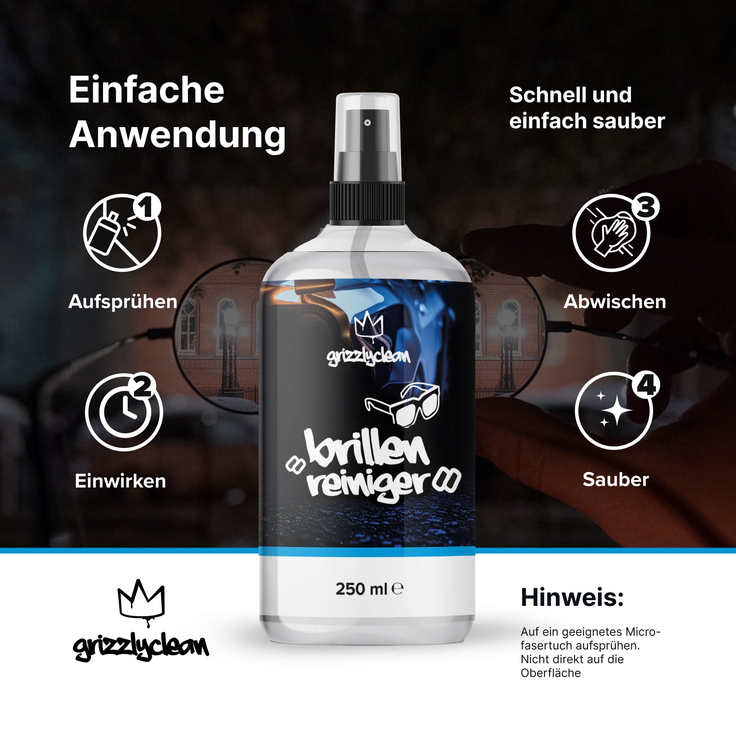 Brillenreiniger Spray