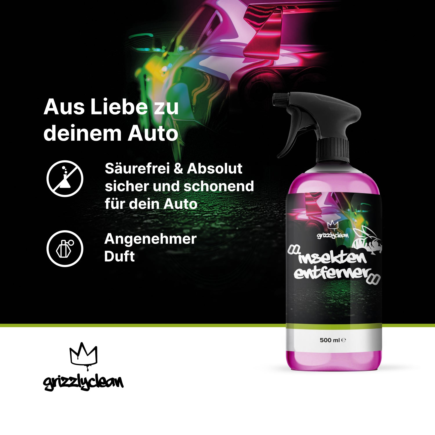 Insektenentferner Auto