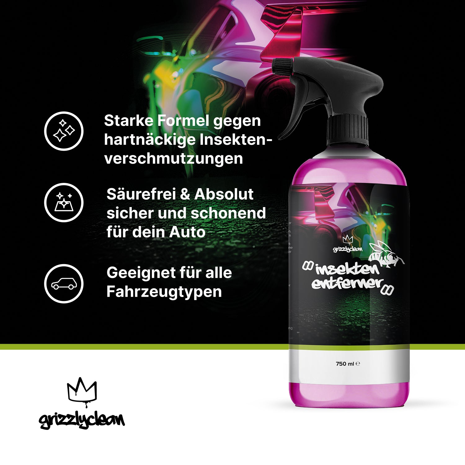 Insektenentferner Auto