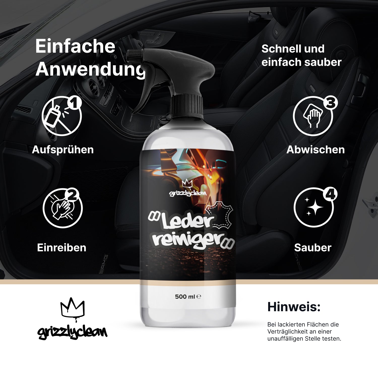 Lederreiniger Auto