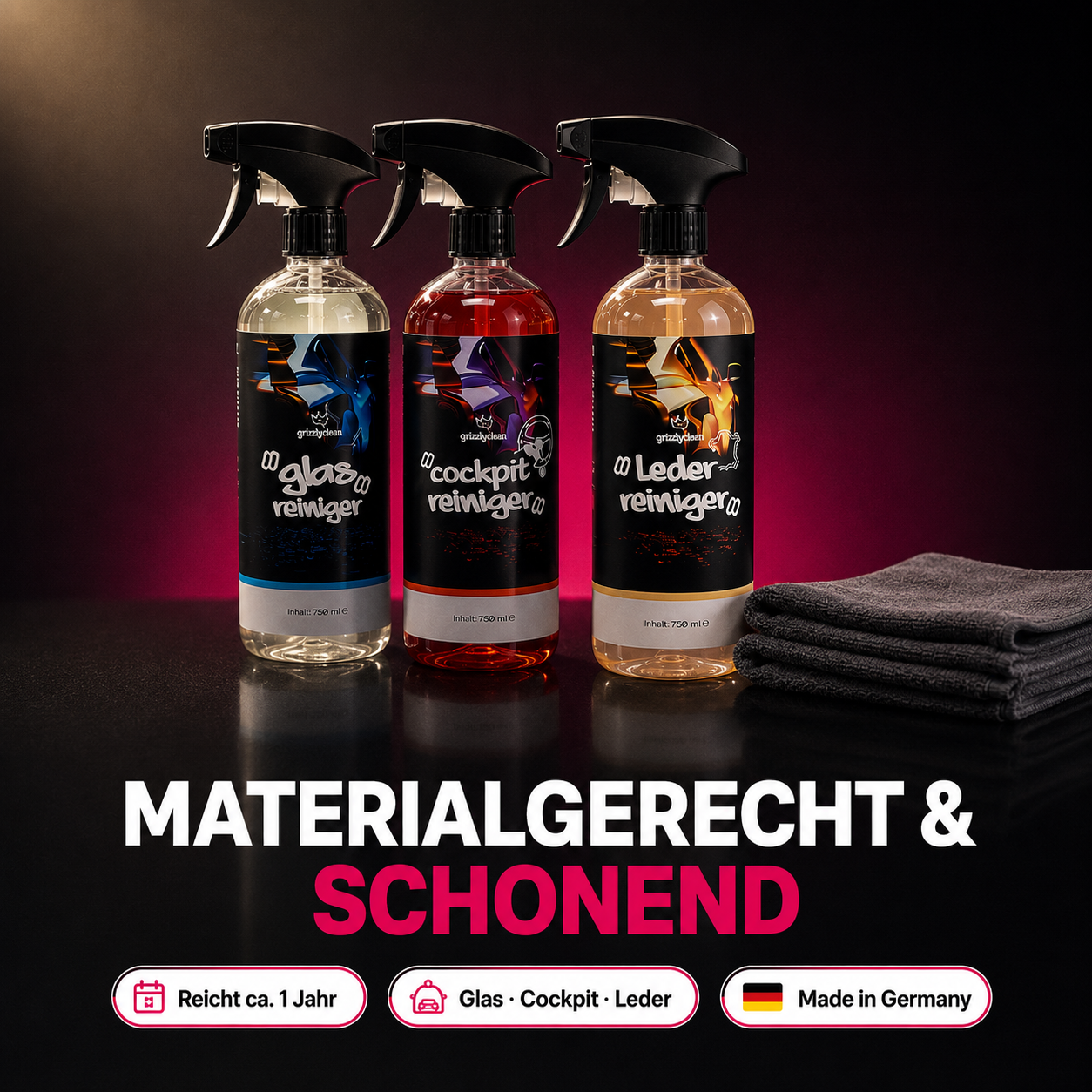 GrizzlyClean Innenwäsche Spar Set