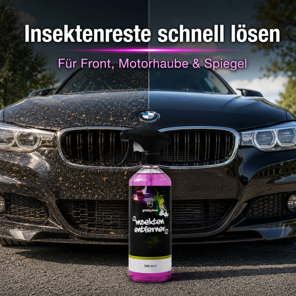 GrizzlyClean Insektenentferner Auto