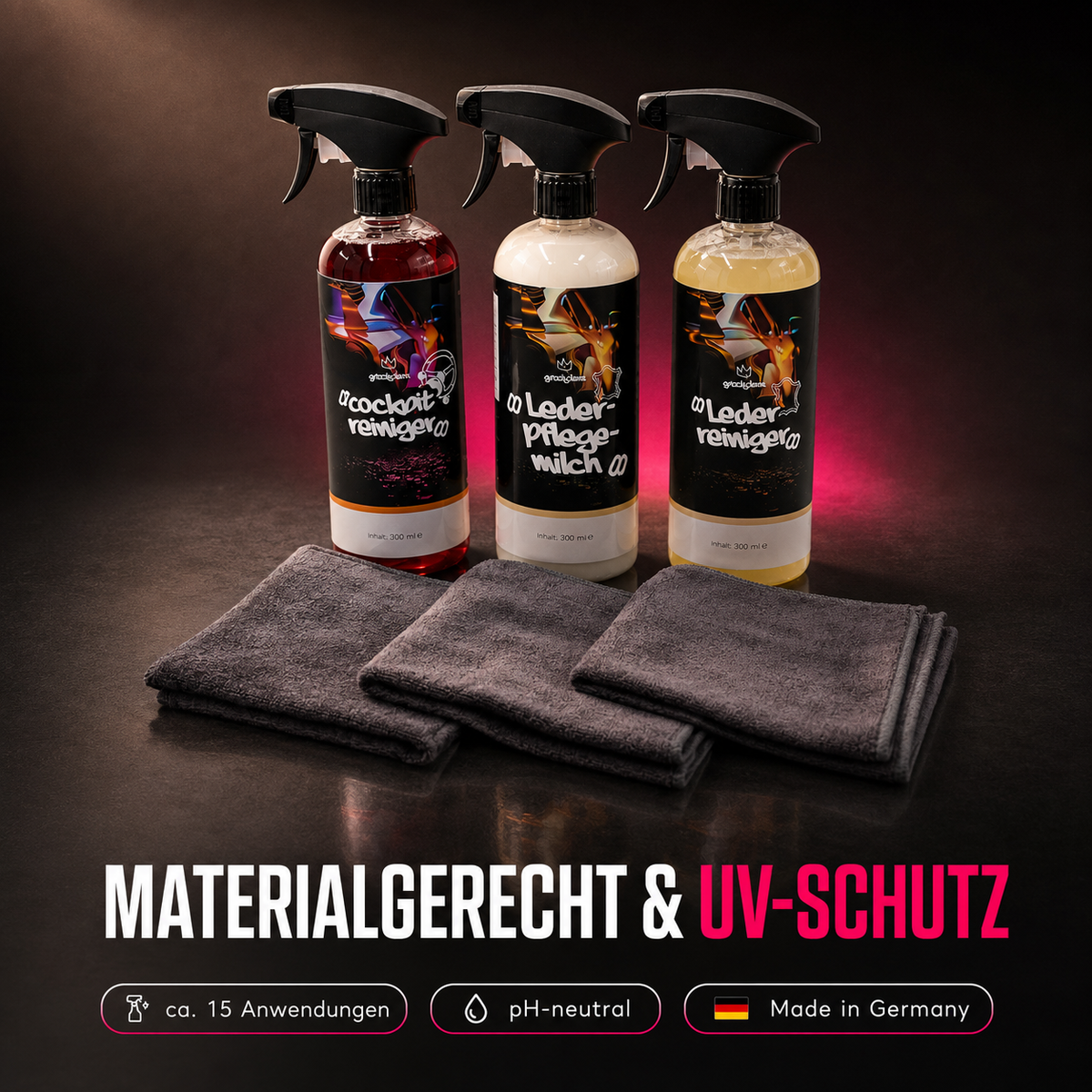 GrizzlyClean Interior Love Set