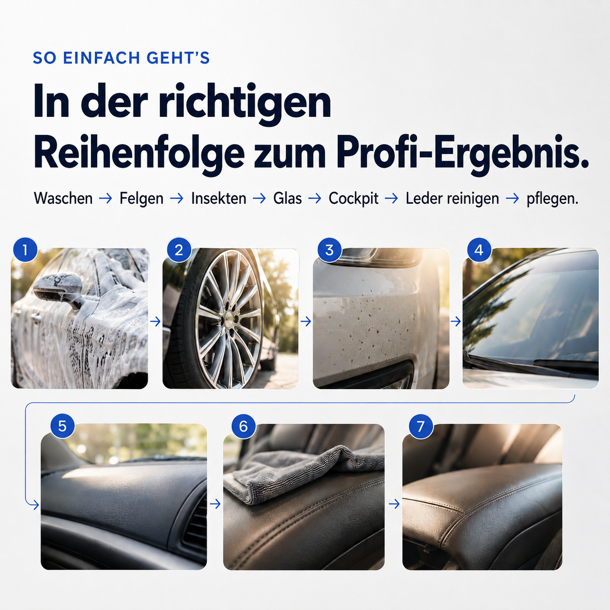 GrizzlyClean Autopflege Komplett Set