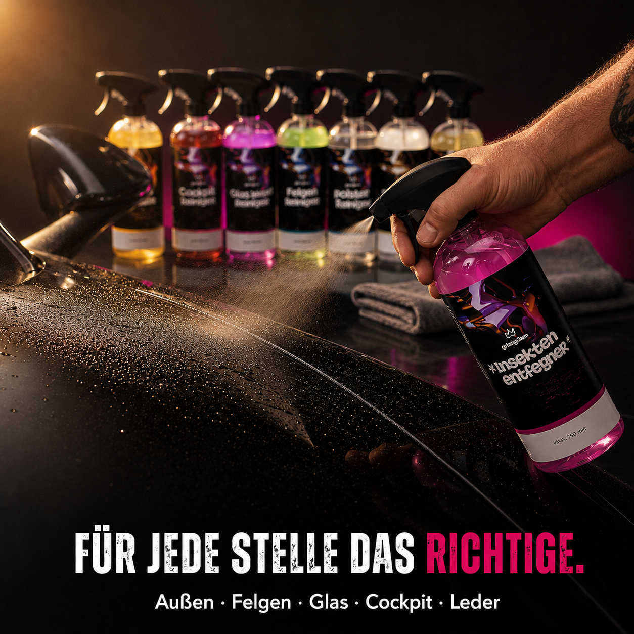 GrizzlyClean Autopflege Komplett Set