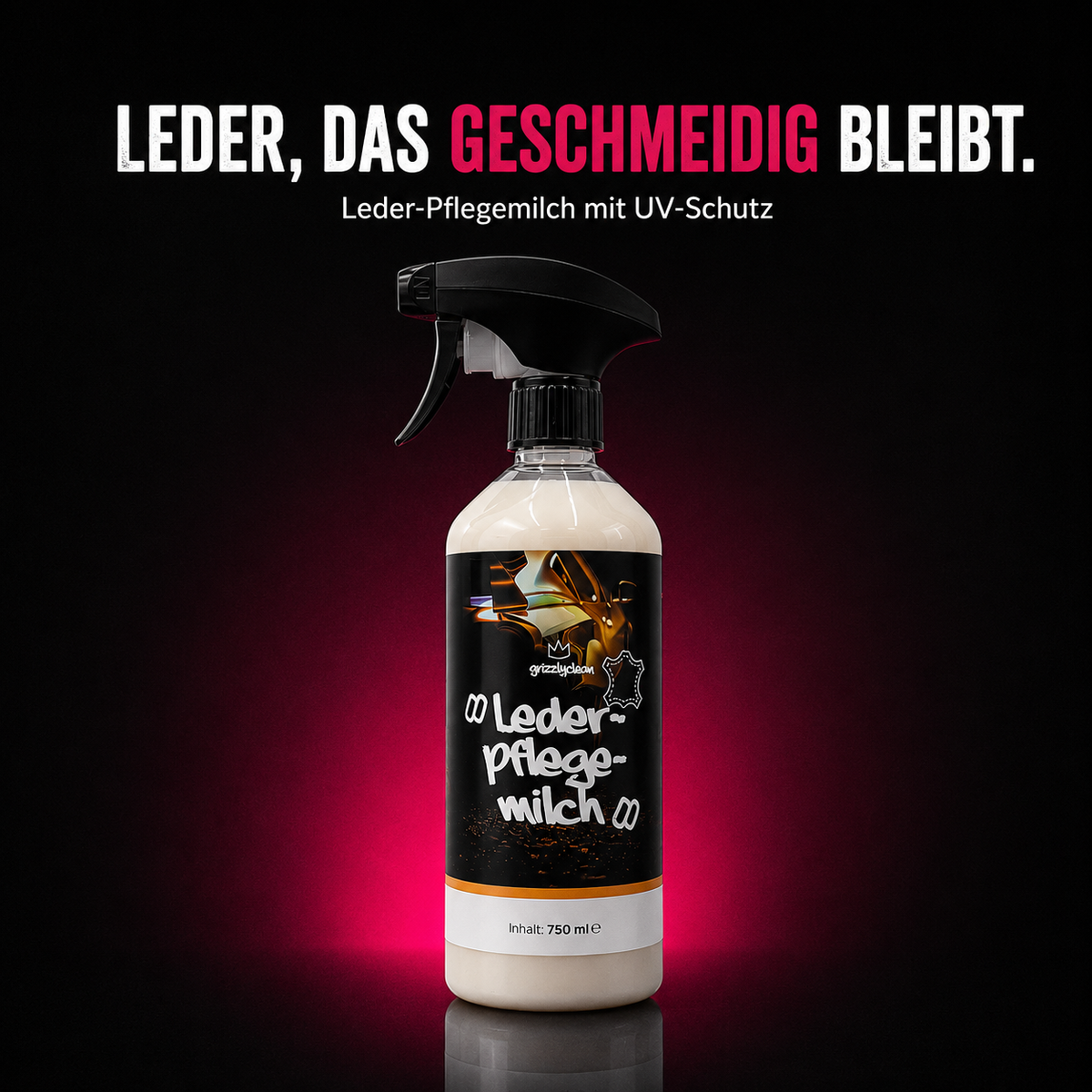 Leder-Pflegemilch Auto – Ledersitze pflegen, schützen & geschmeidig halten