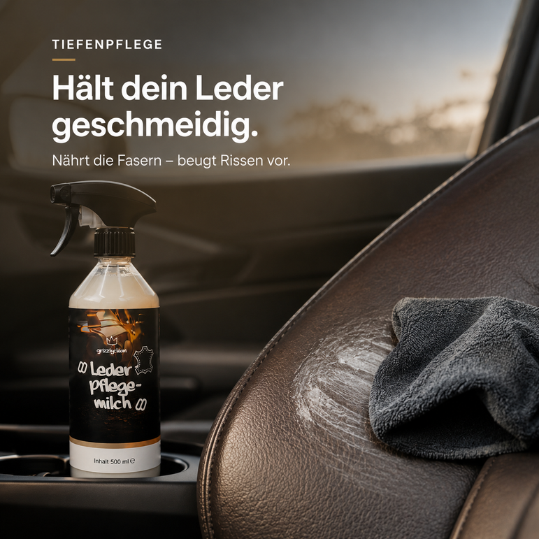 GrizzlyClean Leder Pflege Milch