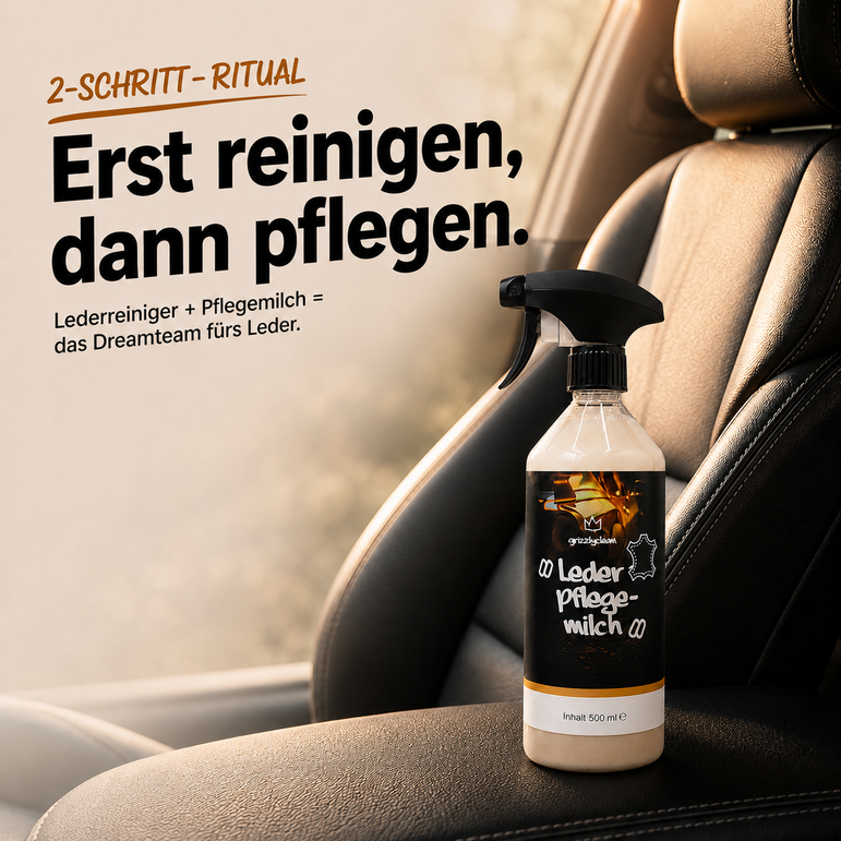GrizzlyClean Leder Pflege Milch