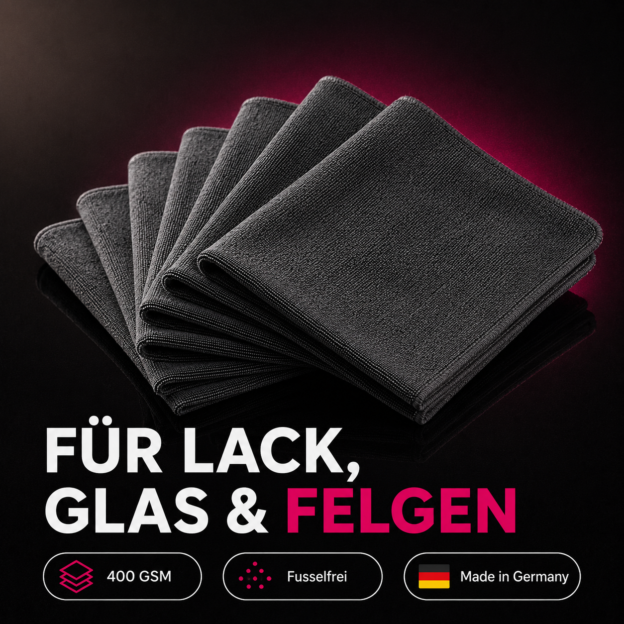 GrizzlyClean Easy Finish Microfasertücher