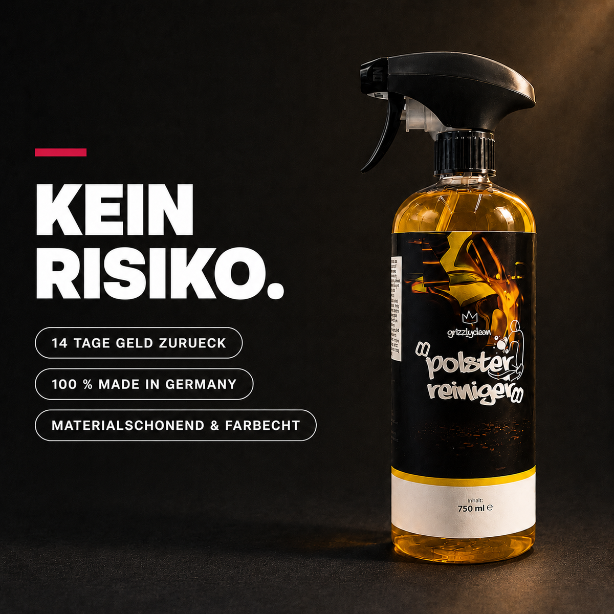 Polsterreiniger Auto – Autositze & Teppich reinigen ohne Ränder