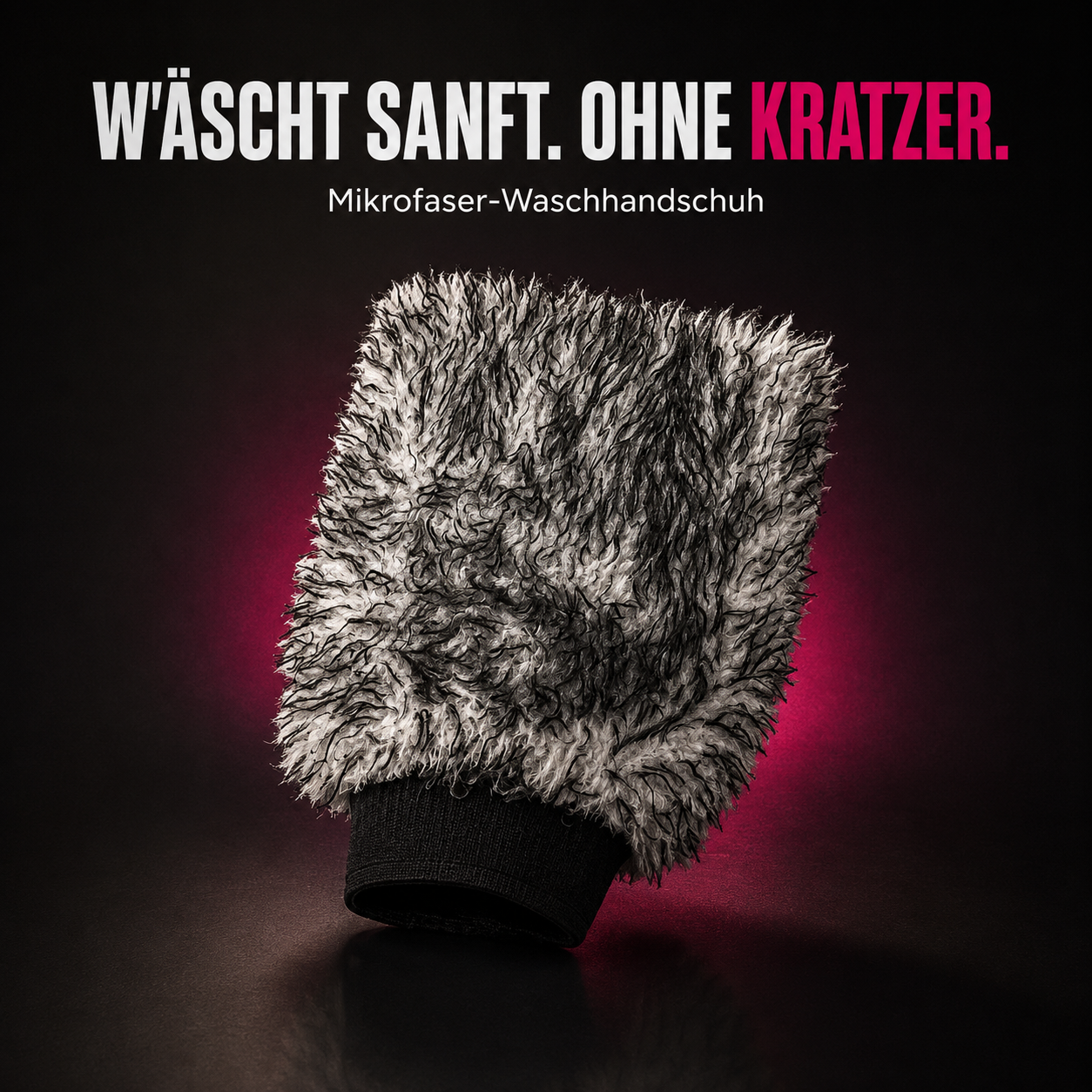 GrizzlyClean Mikrofaser Waschhandschuh