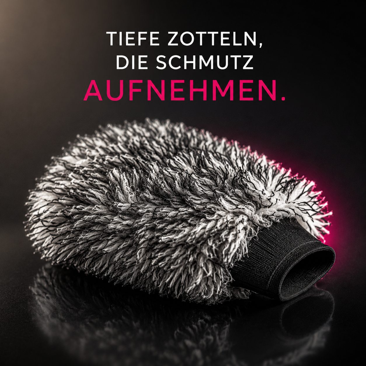 GrizzlyClean Mikrofaser Waschhandschuh