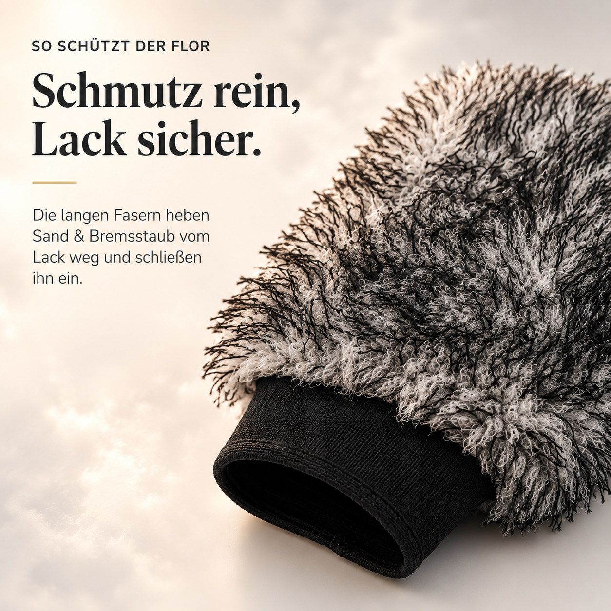 GrizzlyClean Mikrofaser Waschhandschuh