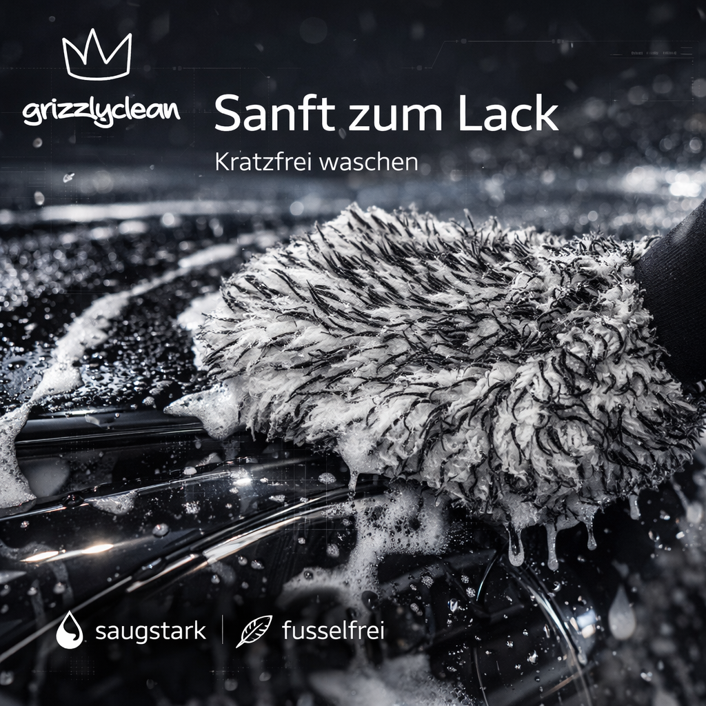 GrizzlyClean Waschhandschuh