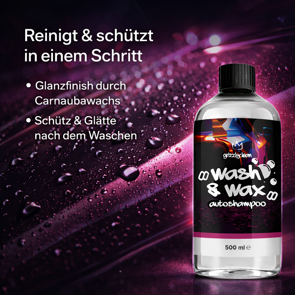 Autoshampoo mit Wachs